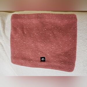 Pink Neck Warmer With Soft Side